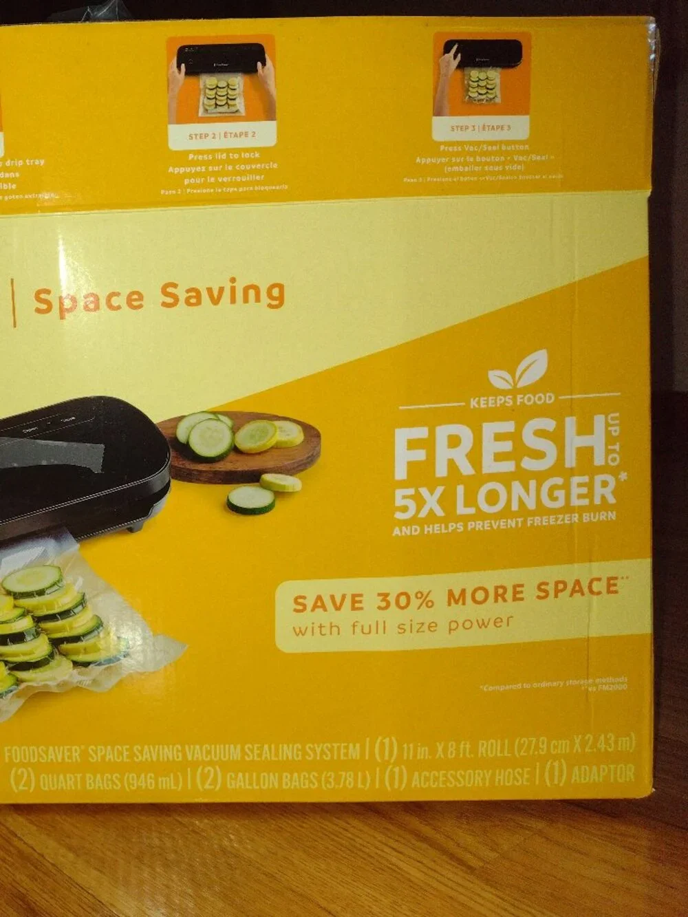 NIB Food Saver,#1  Vacuum Sealing System